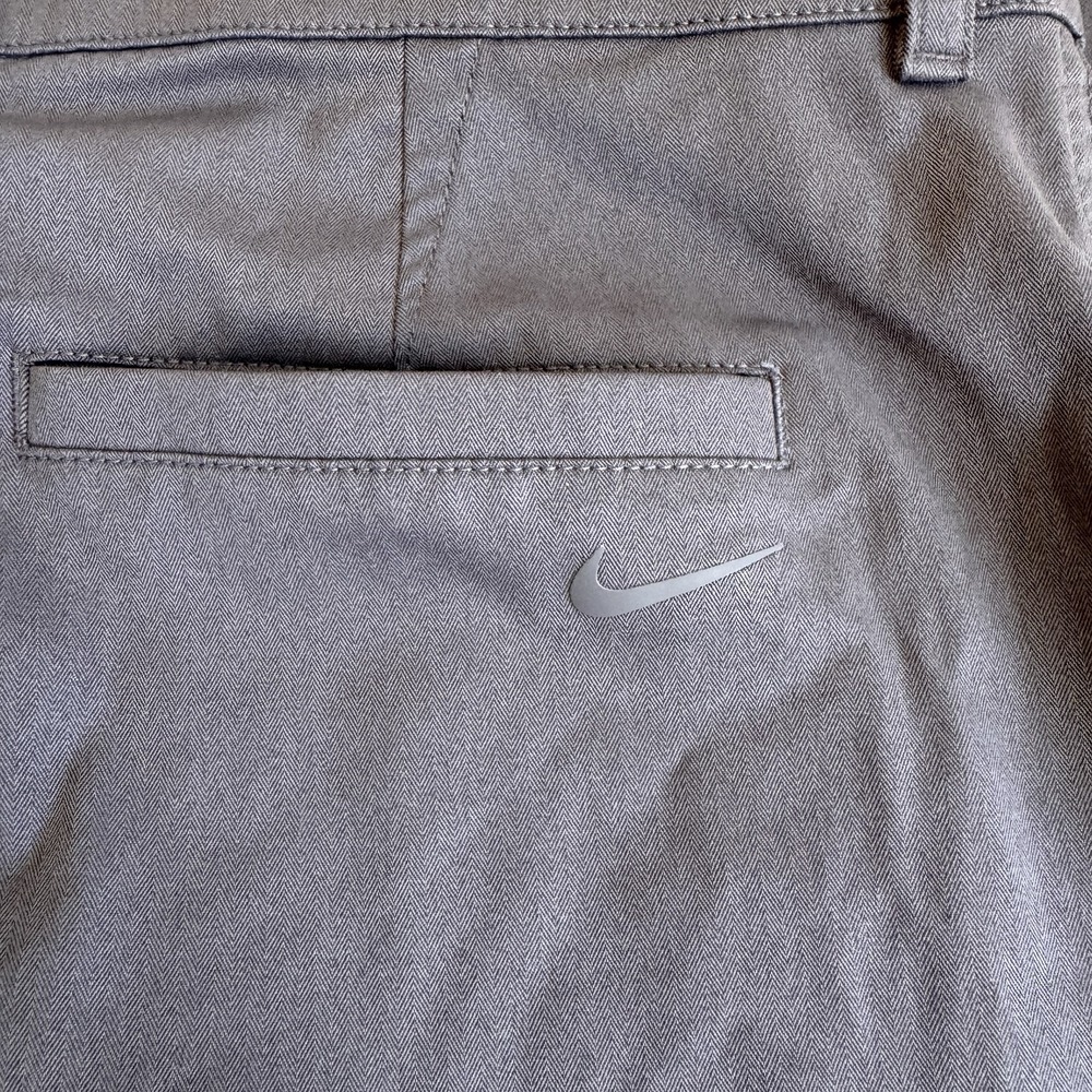 Nike Golf Dri-FIT Gray Performance Pants Men's 38x30 Straight Stretch - Picture 6 of 8